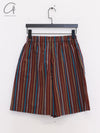 BASERANGE 25 Early Spring STAVE Shorts BAS-SHST-PO-SP25-DTW Multi-Stripes